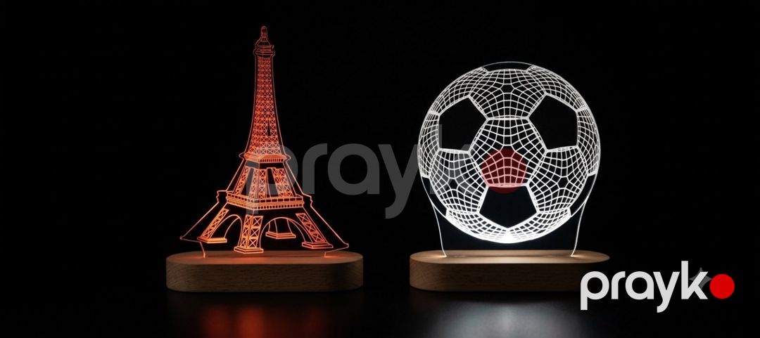 3D LED Lampalar — İşıqlandırma, Bakı (2)