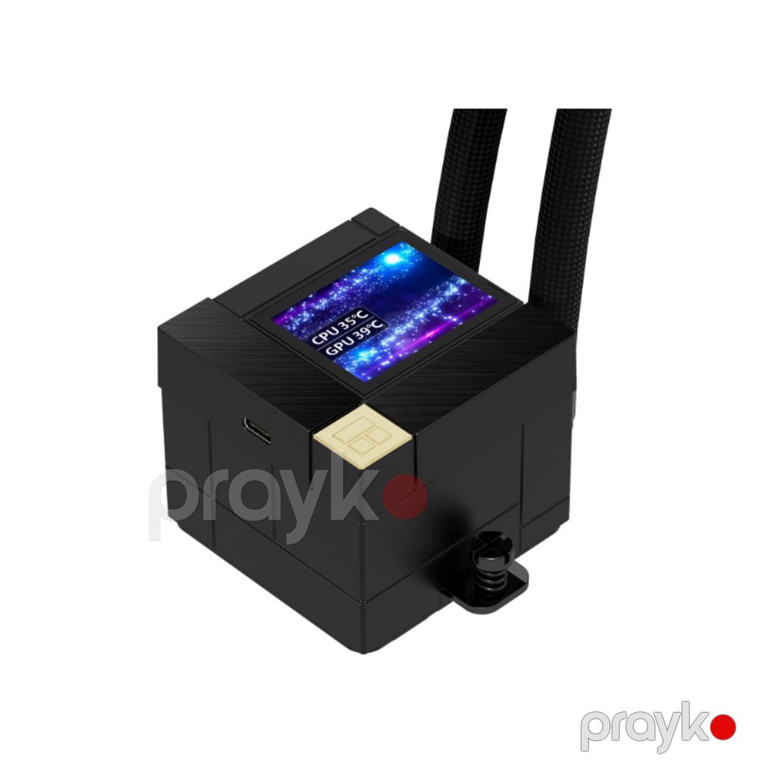 Maye soyutma "ThermalRight Core Matrix 360 Vision Argb Black" — Kompüterlər və noutbuklar, Bakı (6)