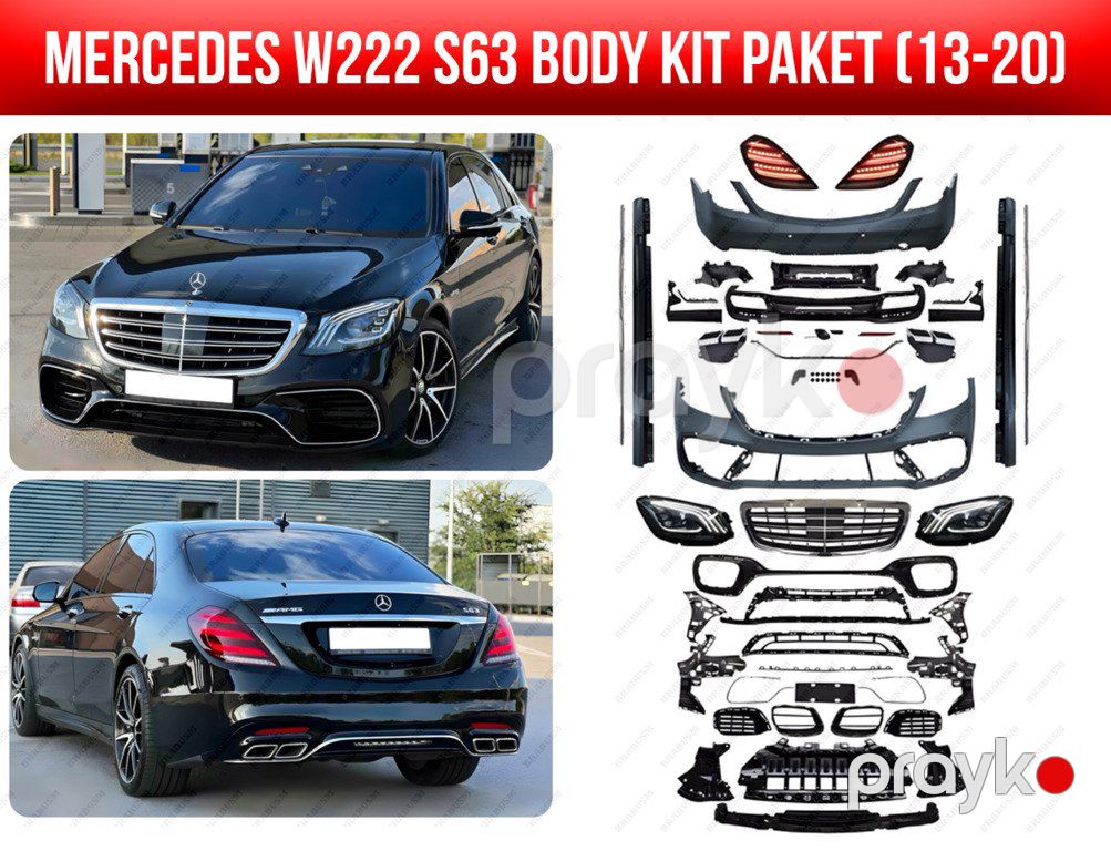 "Mercedes W222 S63" body kit — Ehtiyat hissələri və aksesuarlar, Bakı (2)