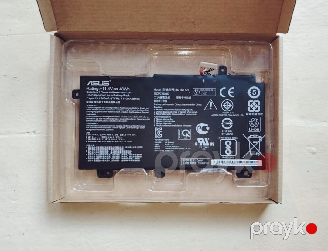 ASUS FX506 batareyası — Kompüterlər və noutbuklar, Bakı (2)