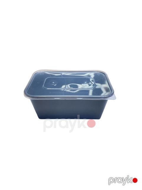 Birdəfəlik qab dəsti Loyal Packing, mikrodalğalı, şəffaf qapaqlı, 1000 ml, 10 əd — Bakı