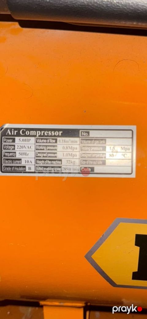 Dera hava kompressoru Texniki göstəricilər: - Güc: 5.0 HP — Xırdalan