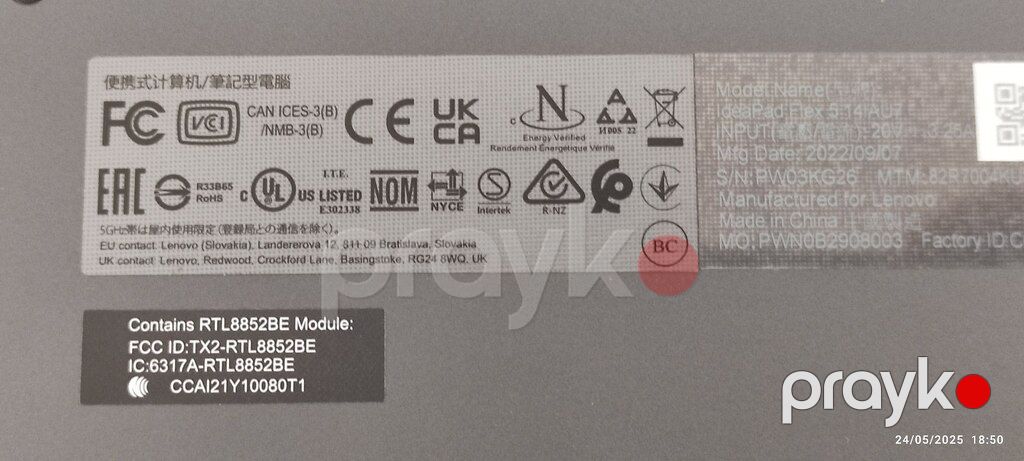 Lenovo Flex 5 14IAU7 X360 GEN12 — Noutbuklar, Bakı (11)