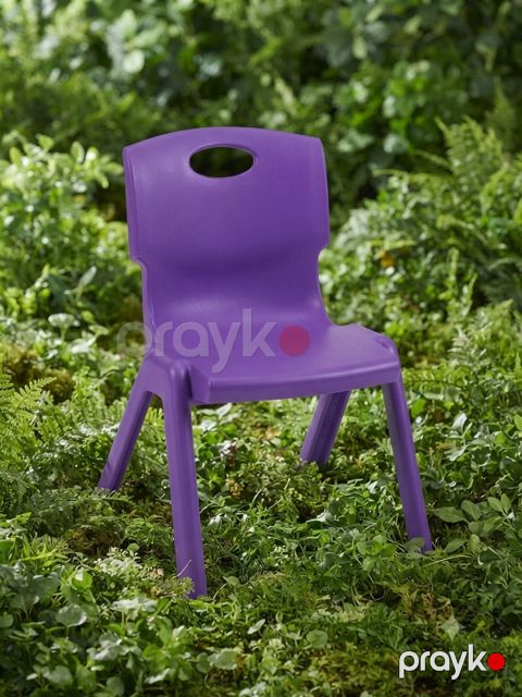 Uşaq üçün stulu Capissi, plastik/polipropilen, 1-7 yaş, 35x40x55 sm, bənövşəyi — Bakı