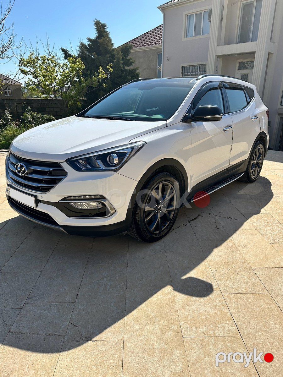 Hyundai Santa Fe, 2016 il — Avtomobillər, Bakı (3)