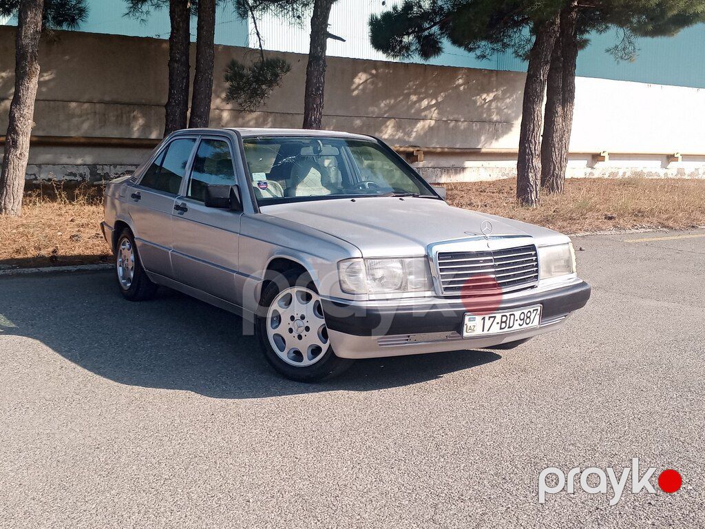 Mercedes 190, 1.8 L, 1992 il, 314 256 km — Avtomobillər, Sumqayıt (9)