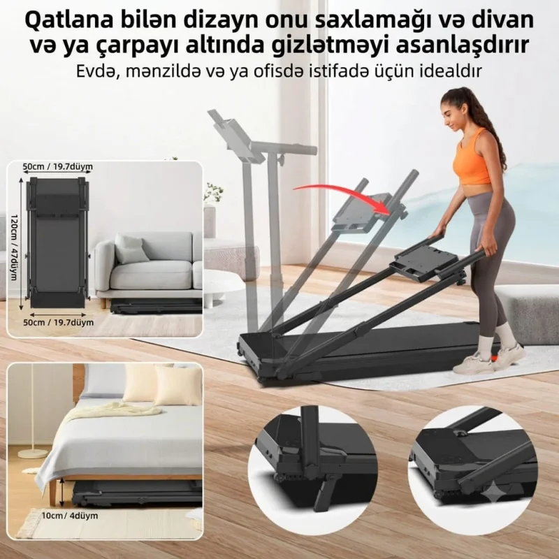 Qaçış yolu, elektrikli, ev üçün, peşəkar, elektrikli, əl ilə idarəetmə ilə, pilləli, 120 kq — Koşu simulyatorları, Bakı (6)