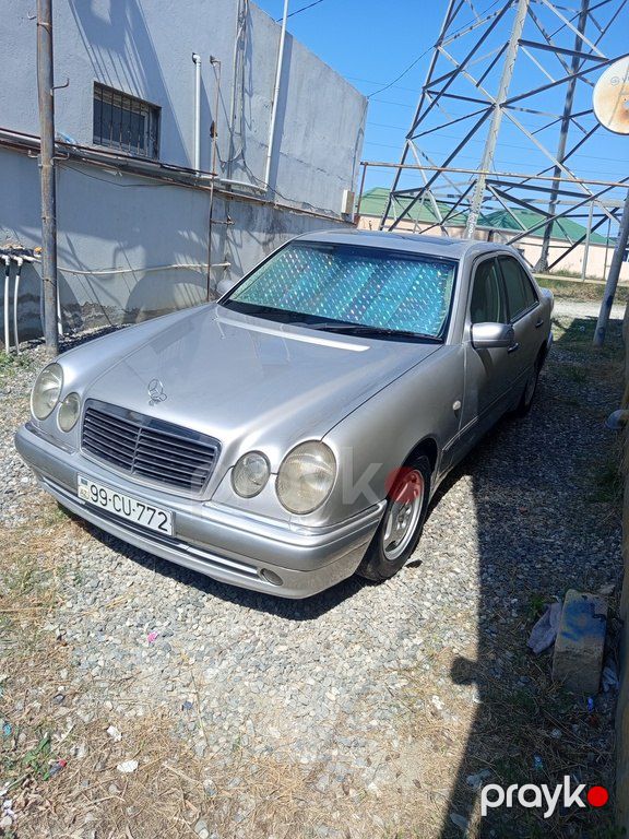 Mercedes E 200, 2.0 L, 1998 il, 300 000 km — Avtomobillər, Bakı (5)