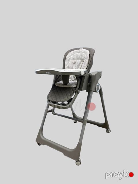 Uşaq yedizdirmə oturacağı N-KD018, metal/pastik, boz — Bakı