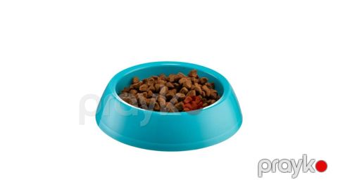 Pişiklər üçün yem qabı, plastik, göy, 21.5x6.5 sm — Bakı
