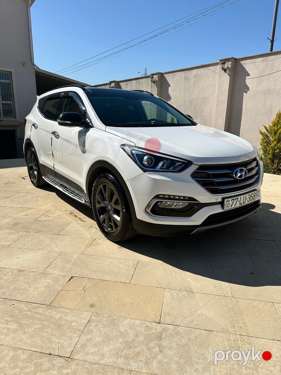Hyundai Santa Fe, 2016 il — Avtomobillər, Bakı (4)