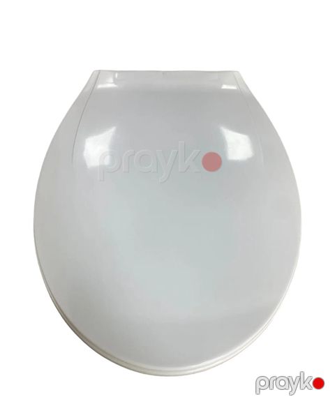 Unitaz üçün qapaq AR_ARC9342, oval, plastik, ağ — Bakı