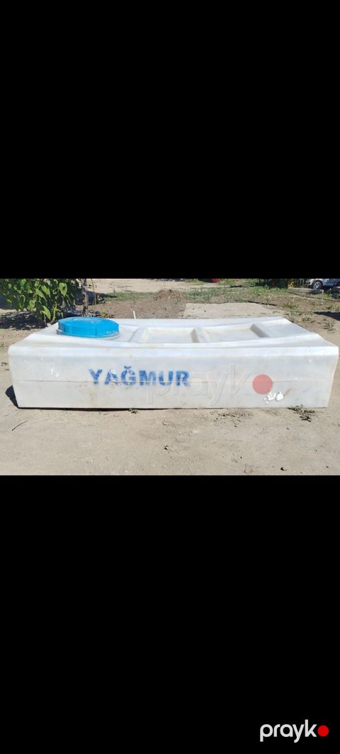Bak, Plastik, 500 l l, İşlənmiş, Ünvandan götürmə — Digah
