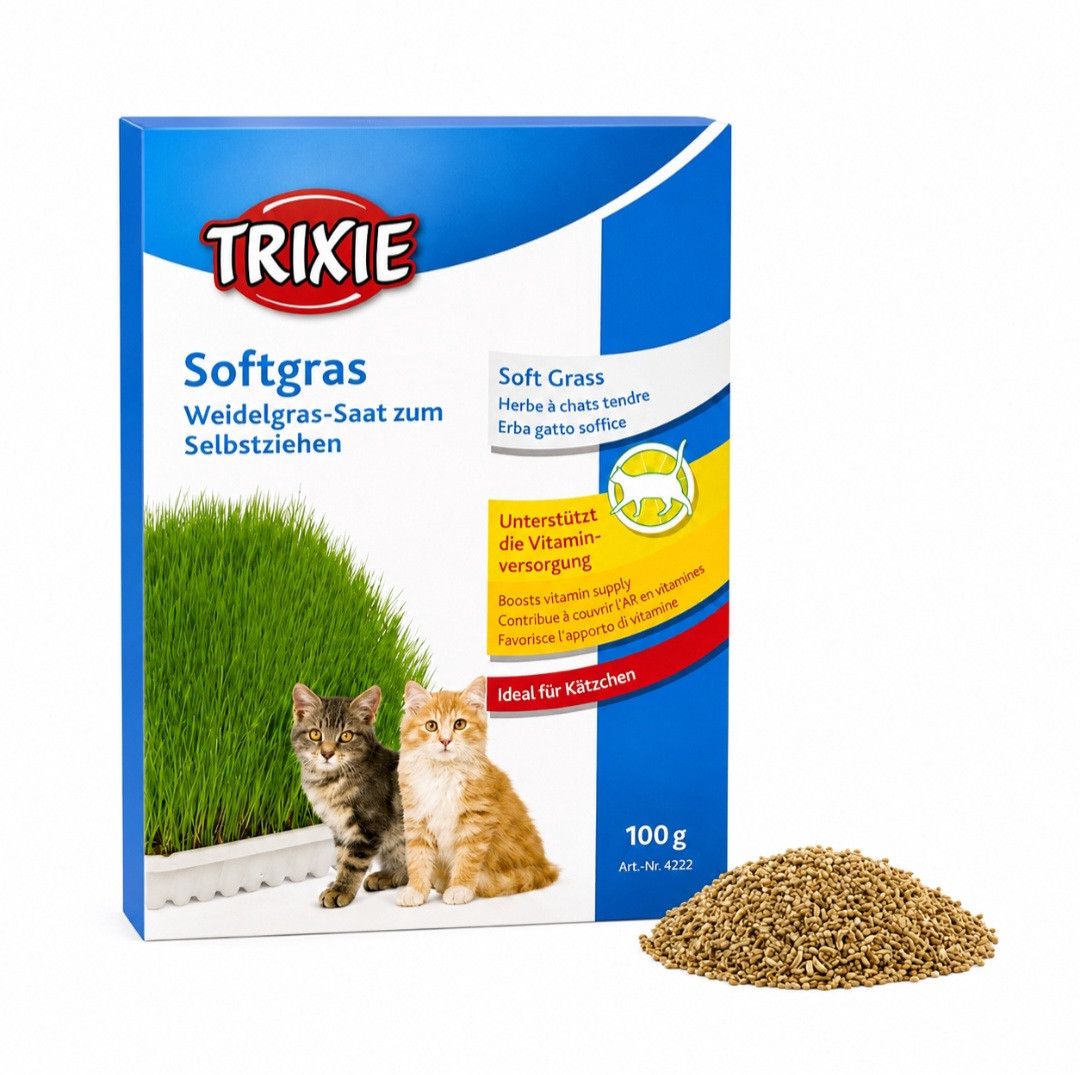 Pişiklər üçün ot Trixie Softgras, 100 q — Mallar, Bakı
