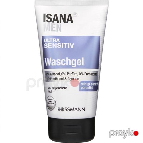 Yuyunma geli Isana Men Ultra Sensitiv, 150 ml — Bakı