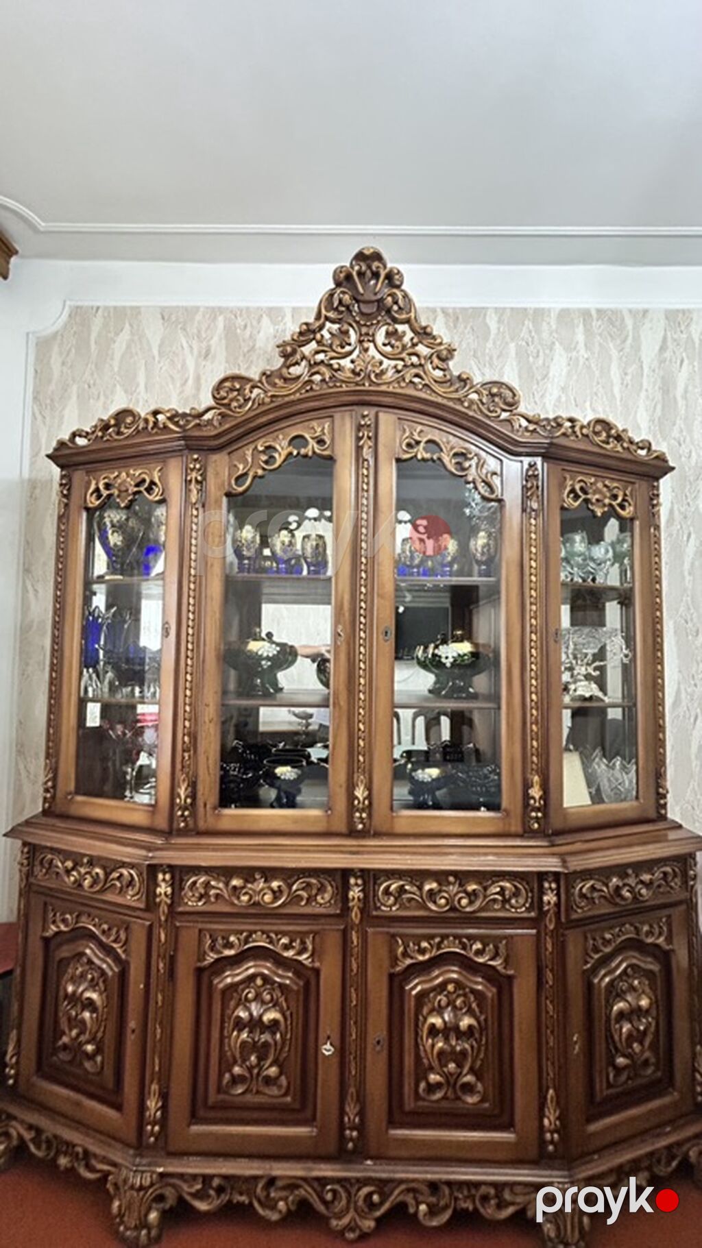 Klassik üslublu qorka (servant) satılır - Material: təbii ağac (sıx — Qonaq otağı üçün, Bakı (3)