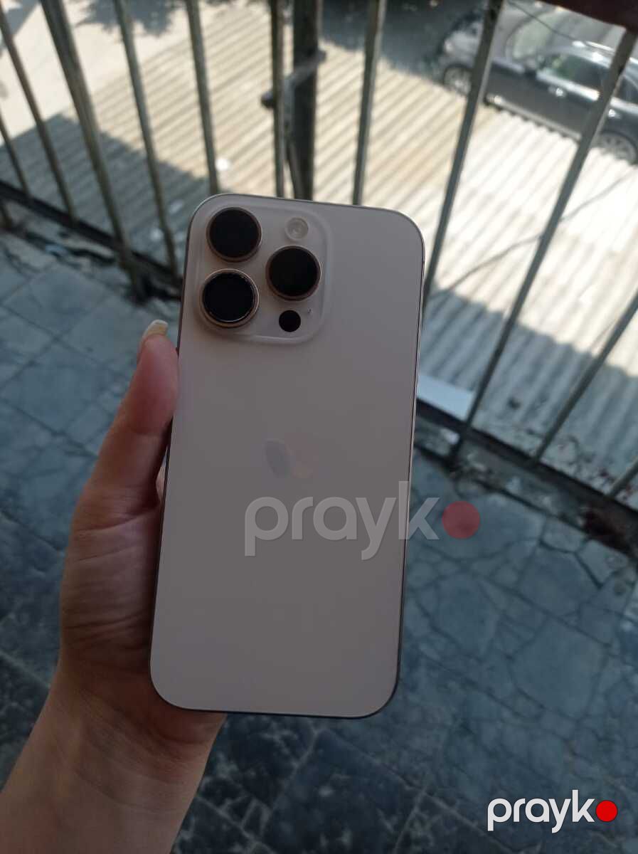 Apple iPhone 16 Pro Desert Titanium 128GB/8GB — Smartfonlar, Bakı (3)