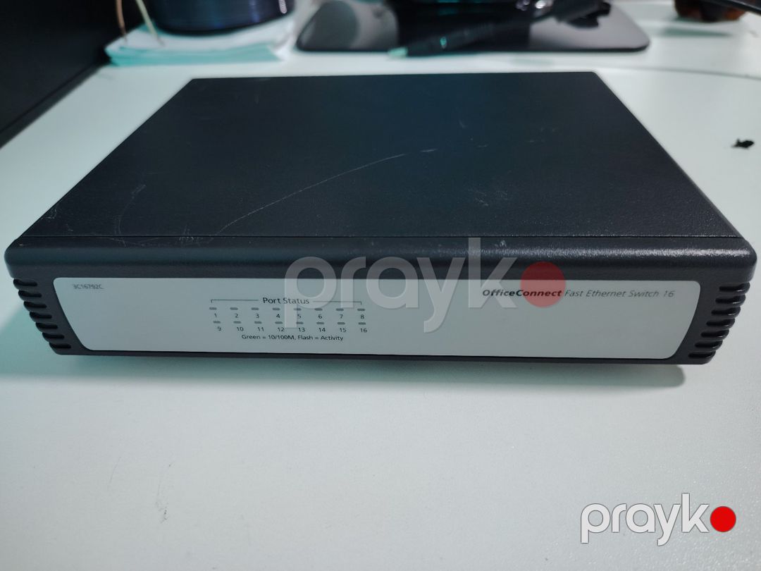Office Connect, Fast Ethernet Switch 16 port — Şəbəkə və server avadanlığı, Bakı (2)