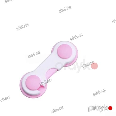 Dolab kilidi plastik (çəhrayı) Şkaf kilidi plasmas roziviy Mağazada — Bakı