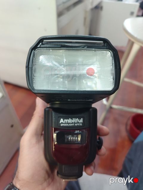 Ambitful AF970 Speedlight – fotoaparat üçün elektron flaş — Masazır