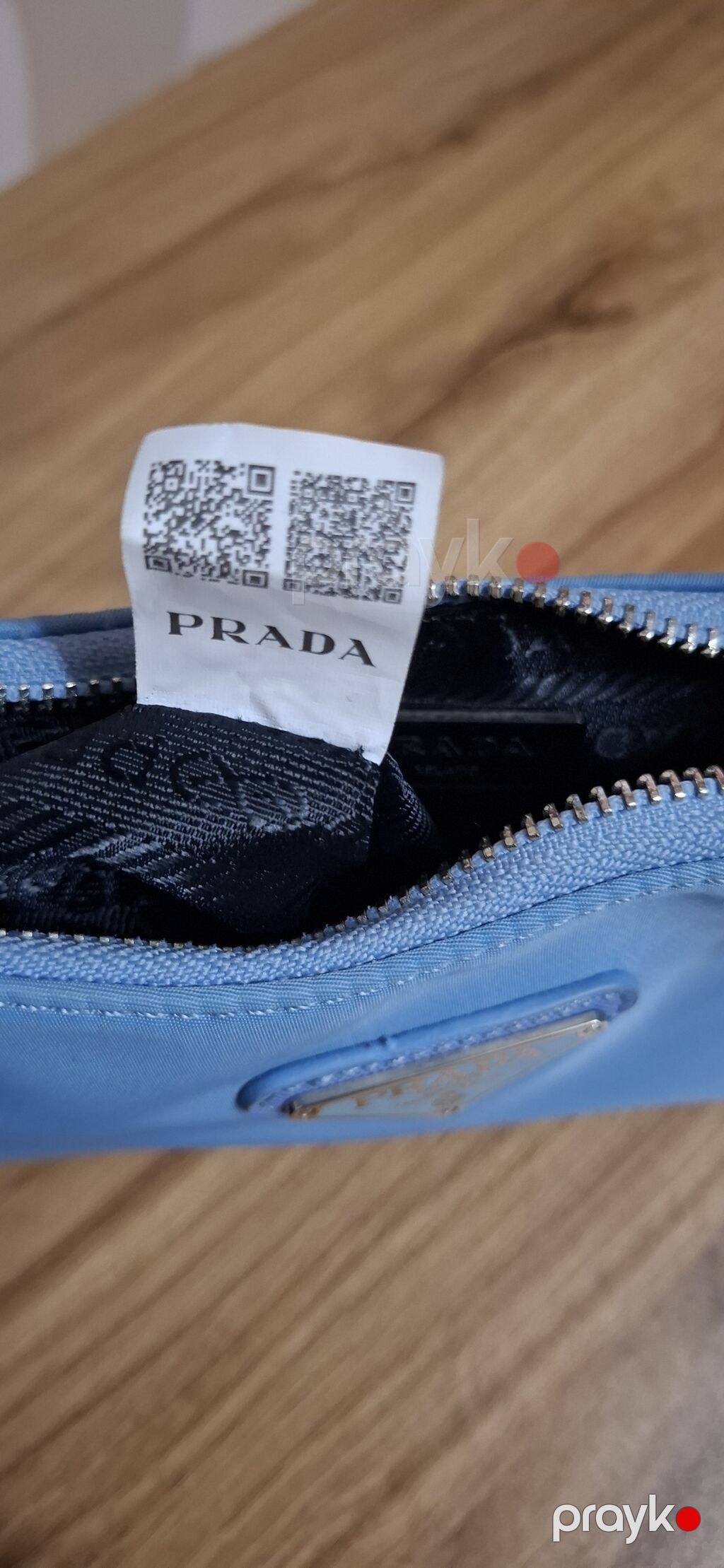 Məhsul: Prada mini çiyin çantası - Model: Hobo/Baguette stilində mini — Çantalar, çamadanlar, cüzdanlar, Bakı (5)