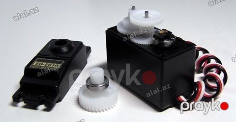 Kateqoriya: Motorlar Servo Motorlar Məhsul: Tower Pro SG-5010 RC — Bakı