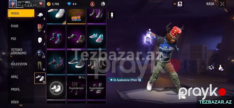 Free fire — Oyunlar, konsollər və proqramlar, Bakı (2)