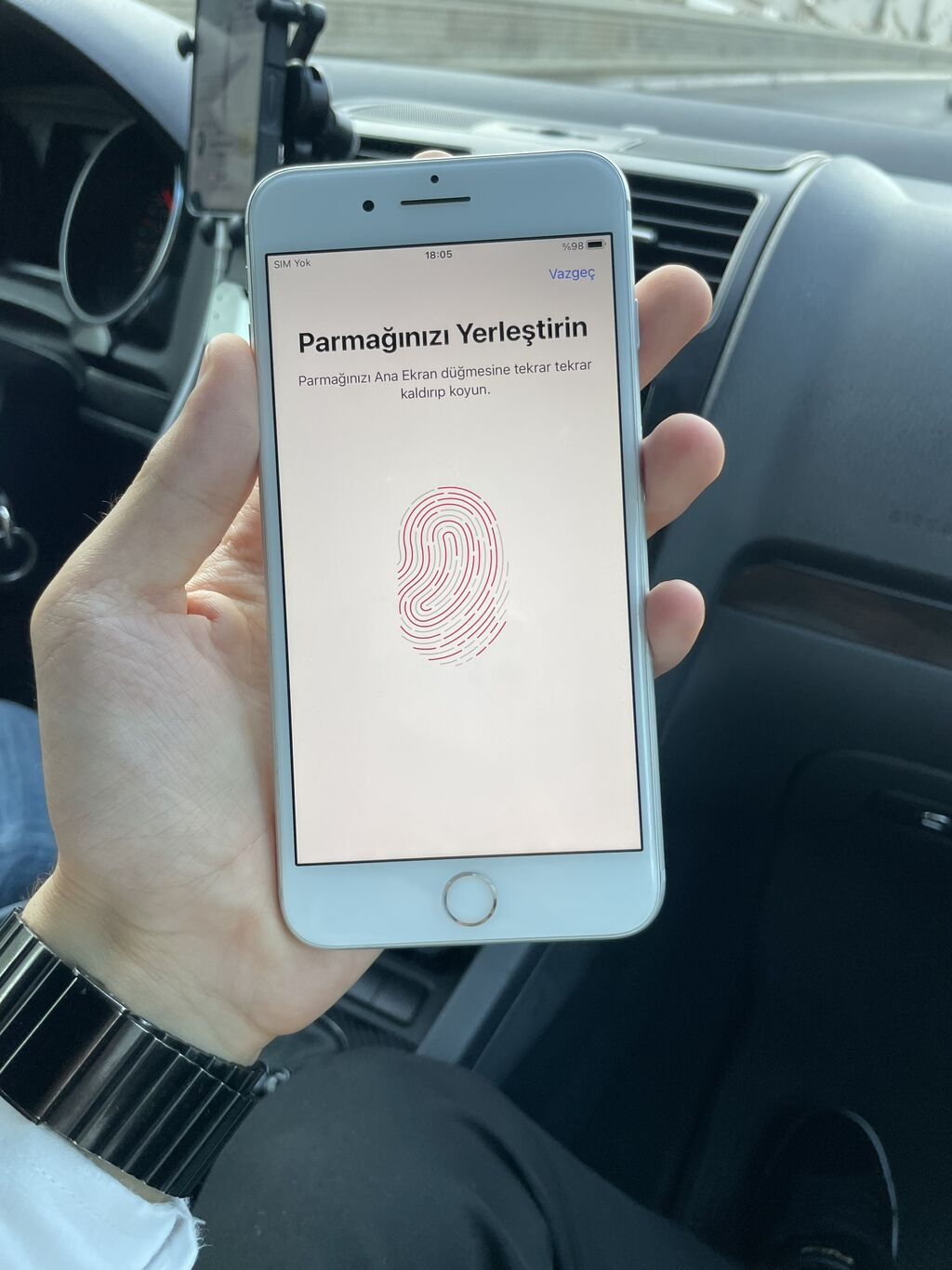 IPhone 7 Plus, 32 GB, Gümüşü, Barmaq izi — Apple iPhone, Bakı (4)
