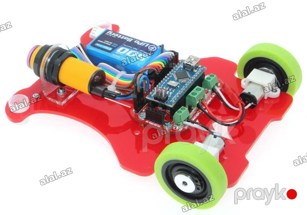 Başlıq: 5:1 6V 6000 RPM Yüksək Güclü Metal Reduktorlu DC Motor (12 mm) — Avto, Bakı (3)