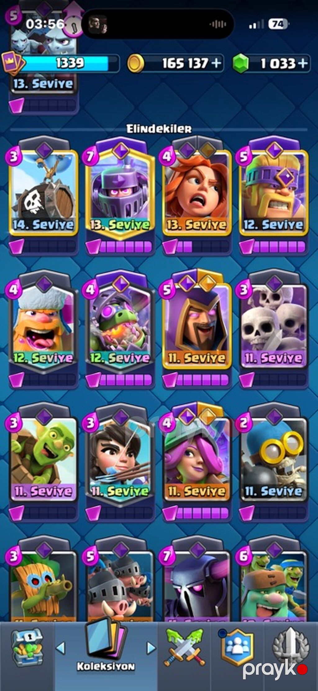 Clash Royale hesabı – güclü trofey və zəngin kolleksiya - Kupa Yolu — Digər, Bakı (4)