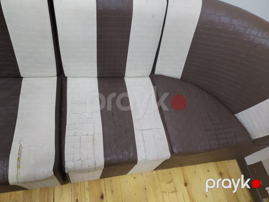 Künc divanı – 3 hissəli modul konstruksiya - Forma: sağ künc. - Rəng — Divanlər, Digah (3)