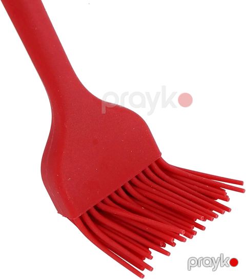 Mətbəx fırçası HMSD_553FR silikon, qırmızı, 27 sm — Bakı