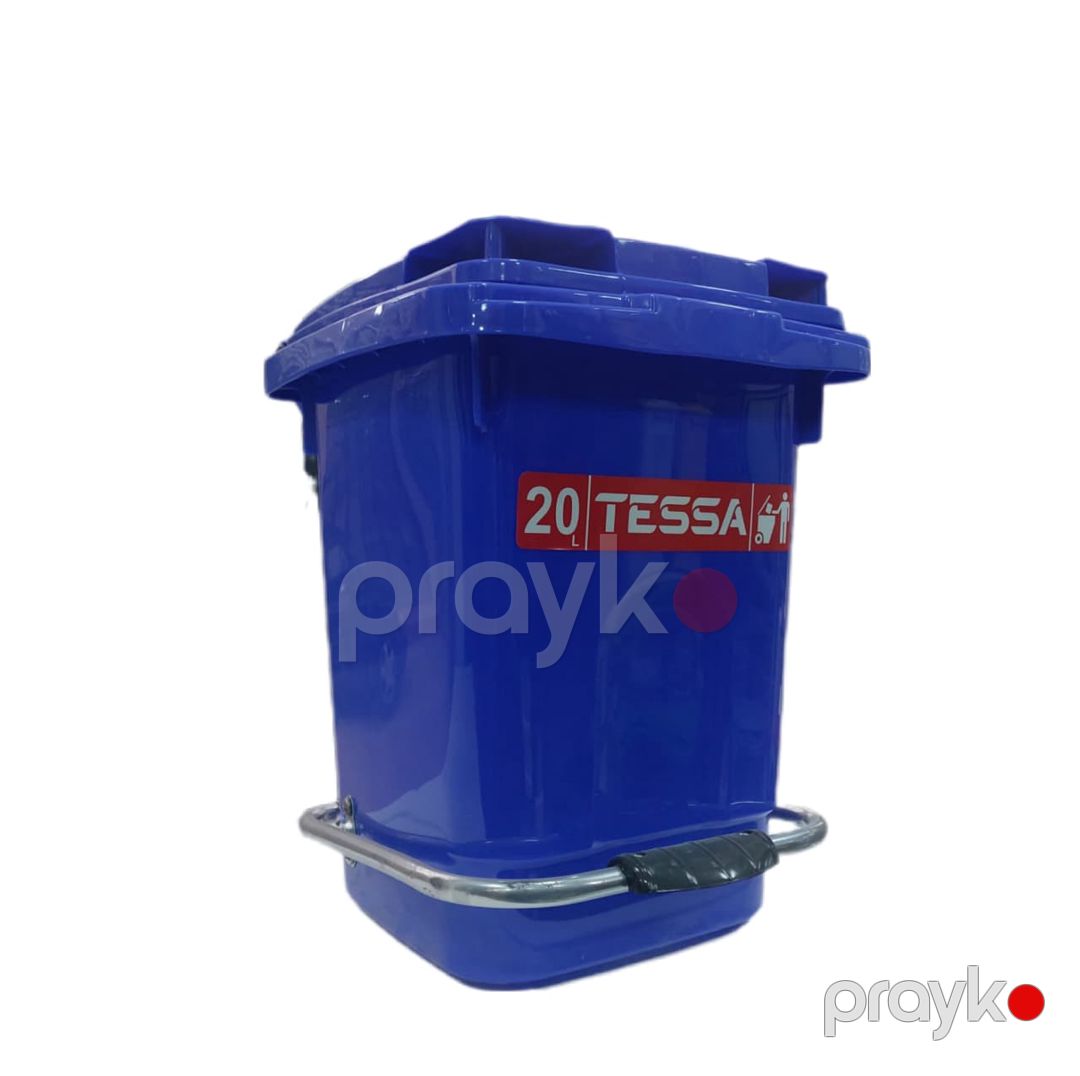 Zibil qabı Tessa, pedallı, göy, 20 l — Mallar, Bakı (2)