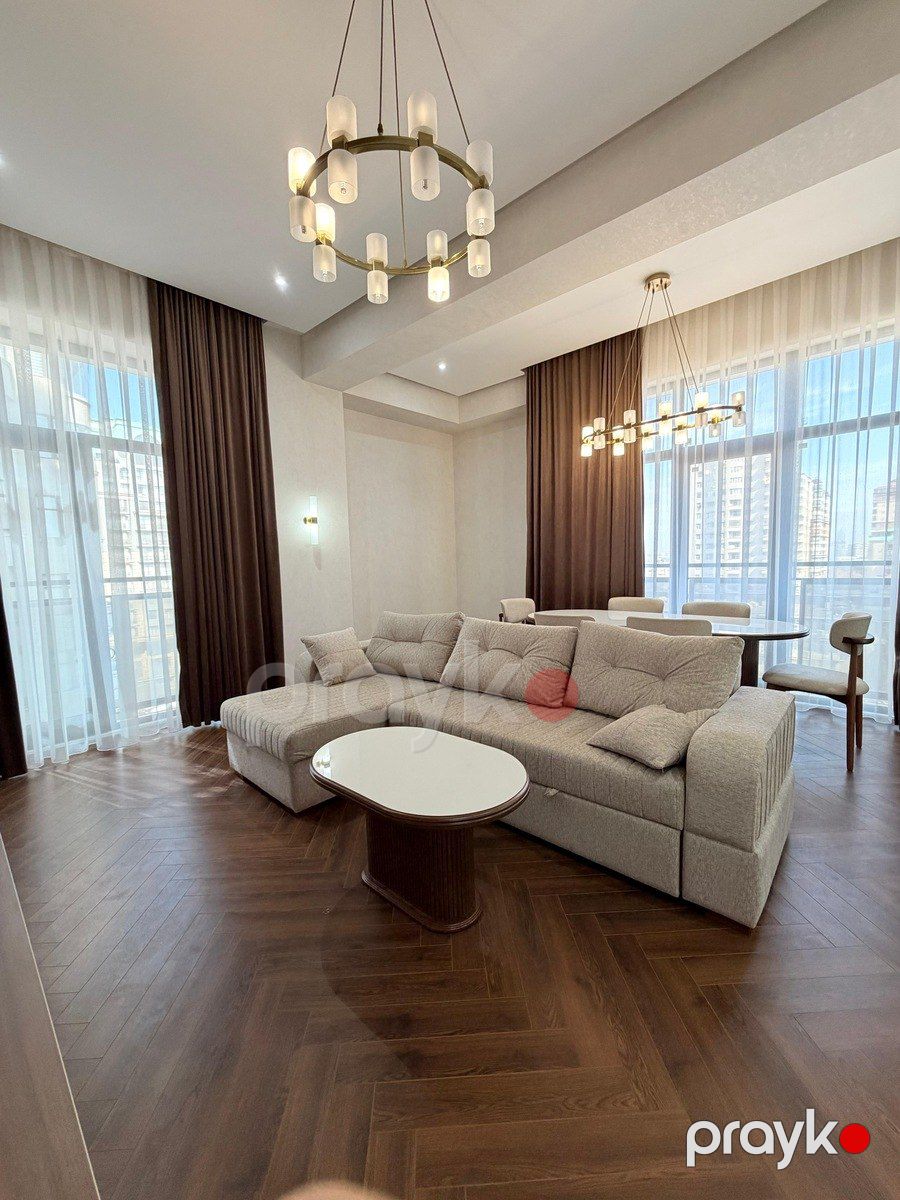 İcarəyə verilir 3 otaqlı yeni tikili 133 m² — Mənzil, Bakı (4)
