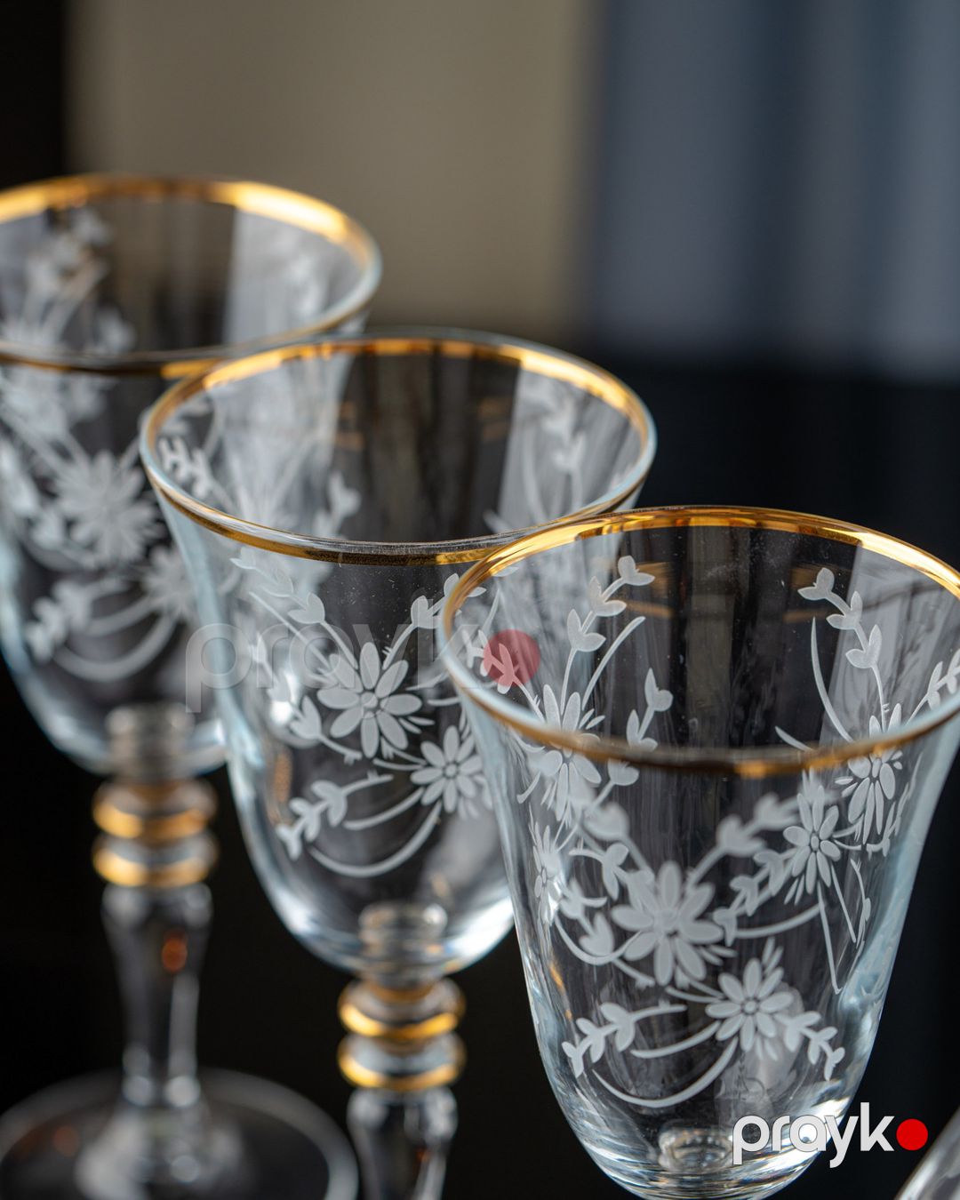 Qrafin və fujer dəsti Buta Glass, şüşə, 7 əd — Mallar, Bakı (3)