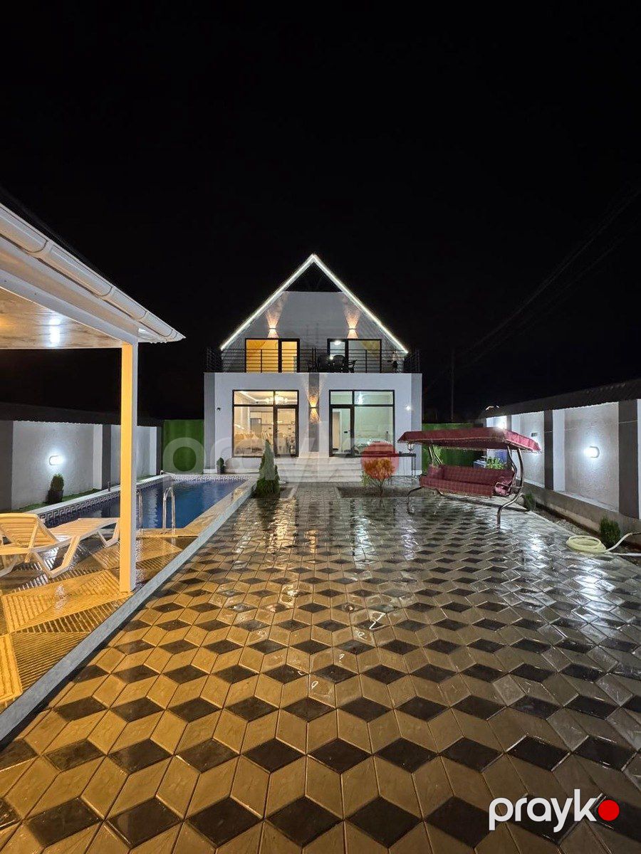 İcarəyə verilir 3 otaqlı həyət evi/bağ evi 14 m² — Ev, villa, Qəbələ (8)