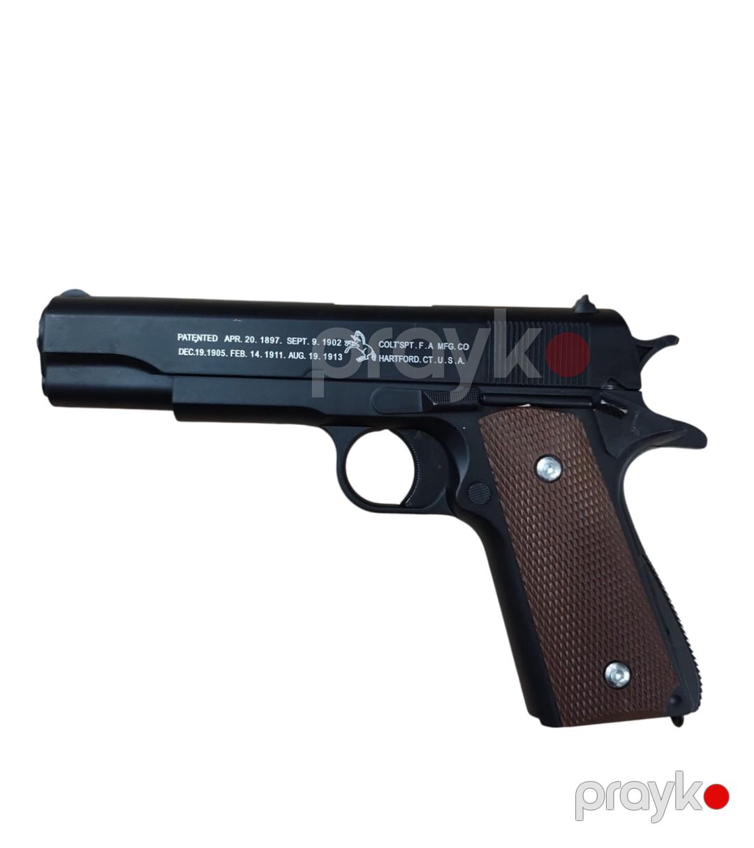Oyuncaq silahı Colt.1911A+ Airsoft tapança, 6+ yaş, Qara — Mallar, Bakı (2)