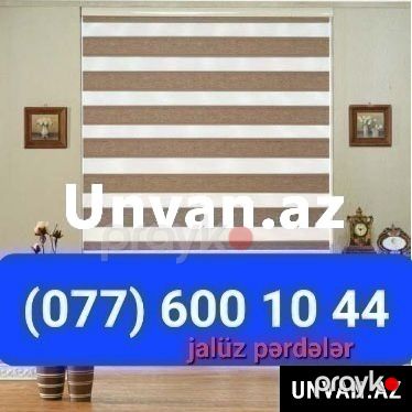 Jaluz perde zebralar — Bakı