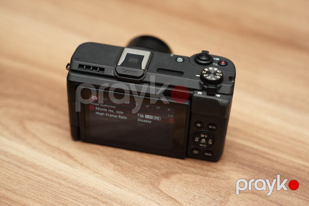 Canon PowerShot V1 – kompakt vlog/kamera Təzədən seçilmir, təzədir — Video kamera, Bakı (3)