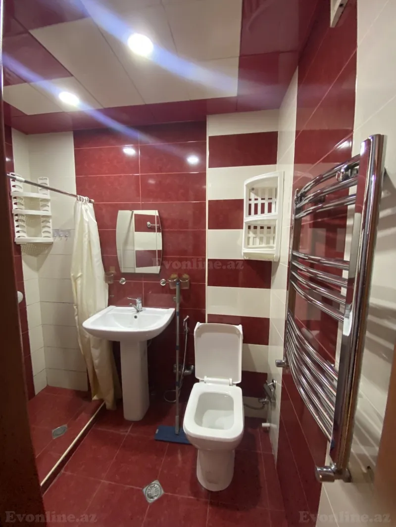 Kirayə verilir 3 otaqlı Mənzil Yeni tikili 80 m² Bakı, Xətai r., Həzi Aslanov m., Əhmədli — Mənzil, Bakı (6)