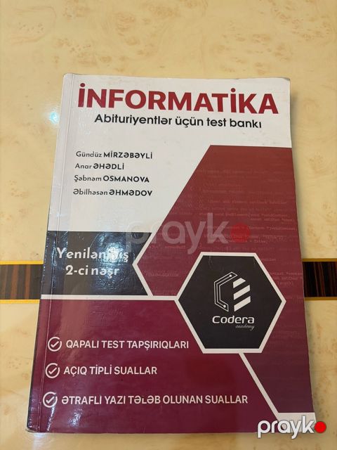 İnformatika Test Bankı Kodera(2-ci nəşr) — Bakı