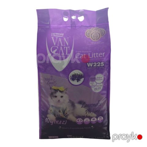 Pişik tualeti üçün doldurucu Van Cat W225 Lavender, 10 kq — Bakı