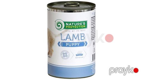 Konserv yem Nature's Protection Puppy quzu əti ilə, 400 q — Bakı