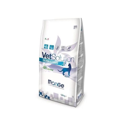 Pişiklər üçün quru pəhriz yem Monge VetSolution Dermatosis 1.5 kq — Bakı