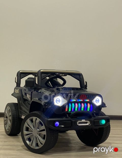 Uşaq elektrikli avtomobili Super Power azr/V600/4x4 motor, qara — Bakı