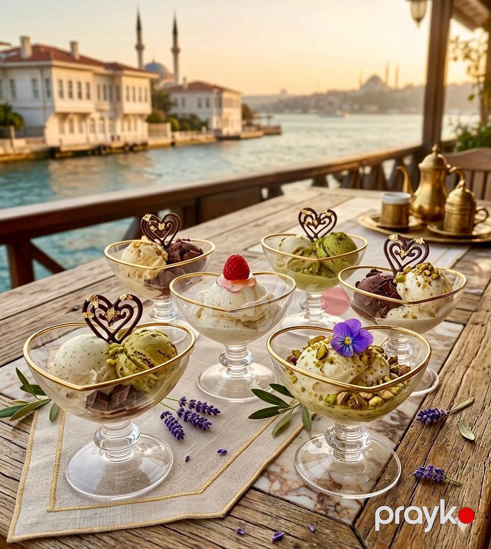 Dondurma qabı dəsti NP137, şüşə, 6 əd — Mallar, Bakı (2)