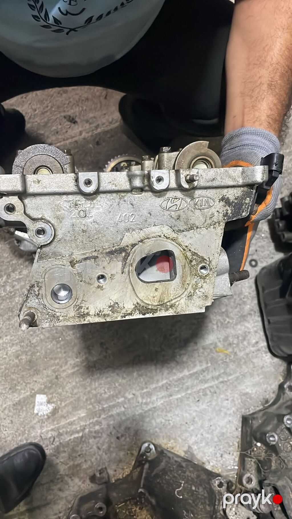 Hyundai/Kia G4KJ 2.4 GDI mühərrikinin silindr başlığı - Orijinal — Mühərriklər, Gəncə (2)