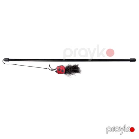 Tilov-həvəsləndirici Triol pişiklər üçün, qara/qırmızı, plastik, 40х11.5 sm — Bakı