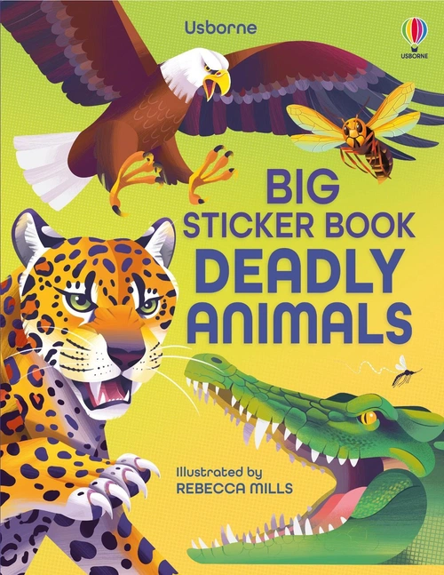 Big Sticker Book Deadly Animals — Kitablar