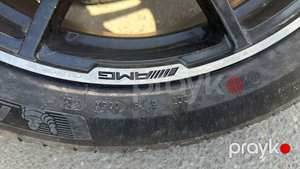Mercedes-Benz AMG təkər diski və şin - Original AMG yüngül lehimli — Diskləri, Bakı (2)